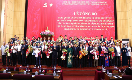 LAI CHÂU ĐỒNG HÀNH CÙNG CẢ NƯỚC BƯỚC VÀO KỶ NGUYÊN  PHÁT TRIỂN GIÀU MẠNH, THỊNH VƯỢNG