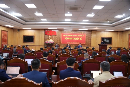 Hội nghị chuyên đề Ban Chấp hành Đảng bộ tỉnh khóa XV: Thống nhất quyết tâm, tạo đột phá cho năm 2026