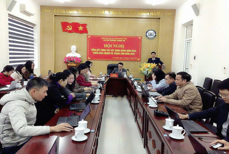 Hội nghị tổng kết công tác xây dựng Đảng năm 2025,  triển khai nhiệm vụ năm 2026