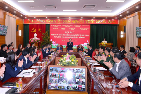 DỰ HỌP BÁO TRIỂN KHAI CUỘC THI CHÍNH LUẬN VỀ BẢO VỆ NỀN TẢNG TƯ TƯỞNG CỦA ĐẢNG LẦN THỨ SÁU, NĂM 2026