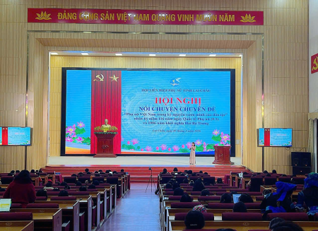 Hội nghị nói chuyện chuyên đề “Phụ nữ Việt Nam trong kỷ nguyên vươn mình của dân tộc: Tự tin - Trí tuệ - Trách nhiệm, xây dựng  gia đình ấm no, hạnh phúc”