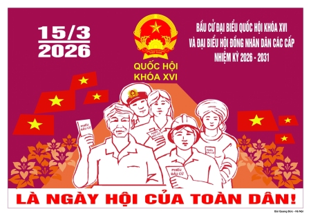 Chỉ còn ít ngày nữa, hơn 78 triệu cử tri cả nước sẽ thực hiện quyền làm chủ, lựa chọn những đại diện ưu tú vào Quốc hội khóa XVI và Hội đồng nhân dân các cấp nhiệm kỳ 2026-2031