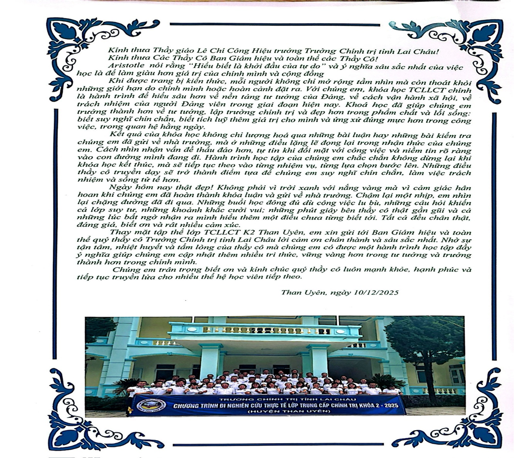 Kiến thức không dừng lại ở giảng đường - lan tỏa và sống động  trong thực tiễn