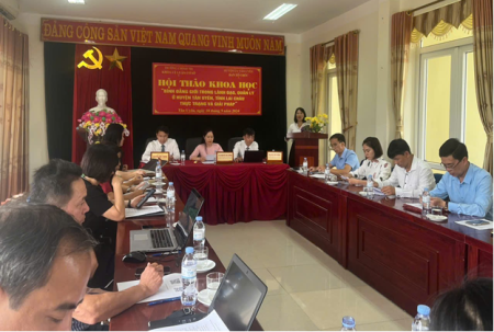 HỘI THẢO KHOA HỌC CẤP KHOA “Bình đẳng giới trong lãnh đạo, quản lý ở huyện Tân Uyên, tỉnh Lai Châu – Thực trạng và giải pháp”