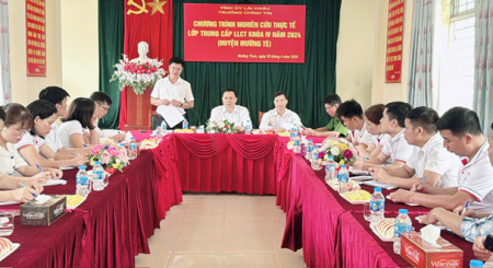 NGHIÊN CỨU THỰC TẾ - HÀNH TRÌNH TRƯỞNG THÀNH  TỪ LÝ LUẬN ĐẾN THỰC TIỄN