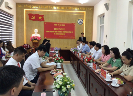 CÔNG BỐ QUYẾT ĐỊNH CỦA BAN THƯỜNG VỤ TỈNH ỦY LAI CHÂU BỔ NHIỆM PHÓ HIỆU TRƯỞNG TRƯỜNG CHÍNH TRỊ TỈNH